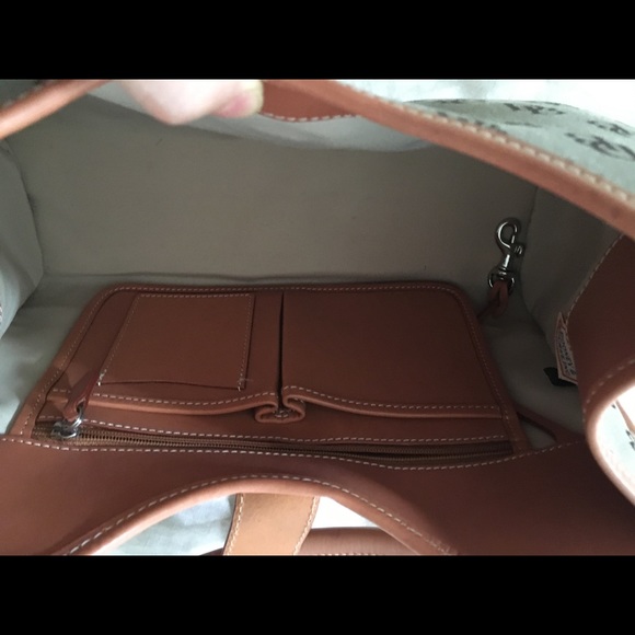 Dooney and Bourke Tan Shoulder Bag - Picture 7 of 7